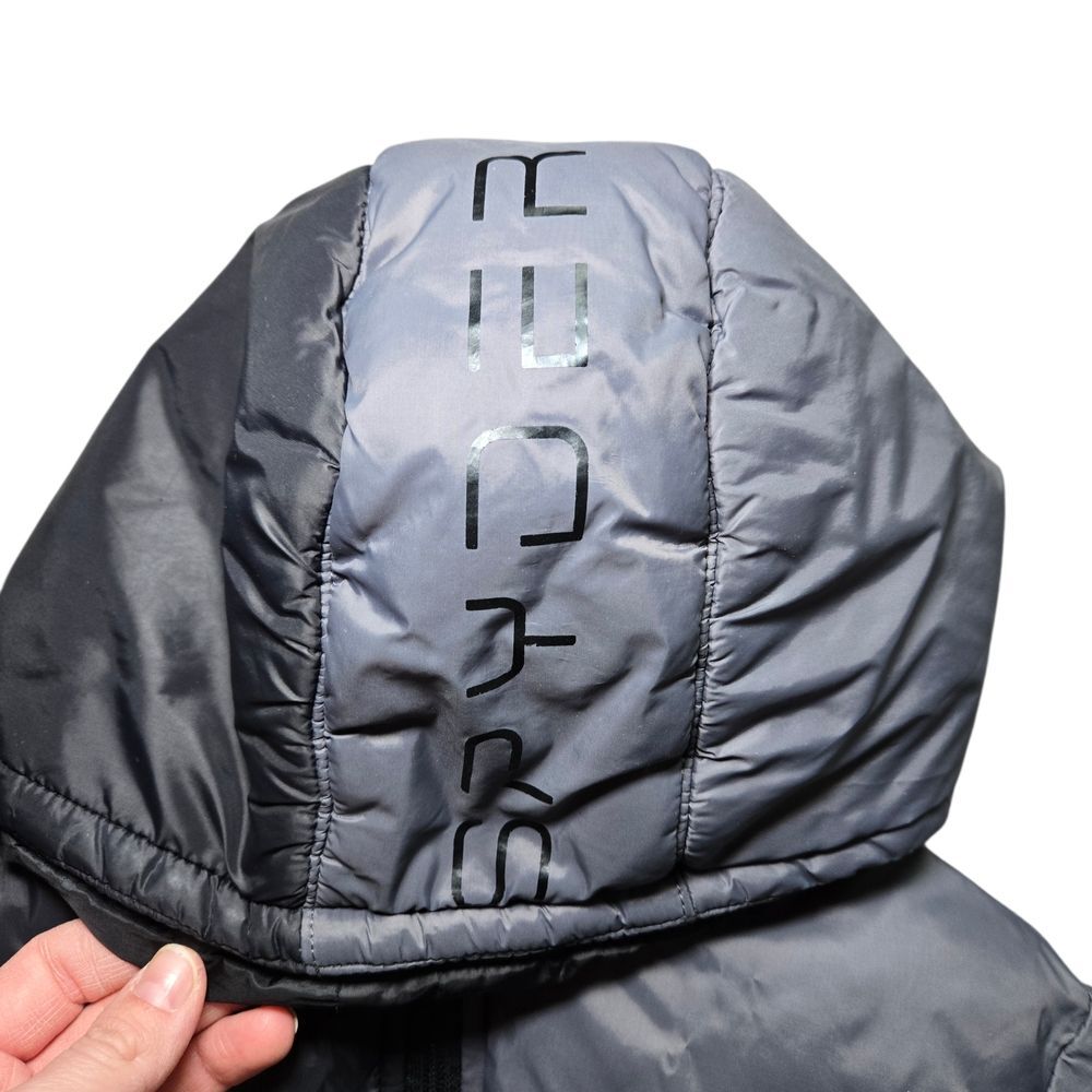 Spyder Kids Puffer Jacket - Black/Gray - Picture 2 of 7